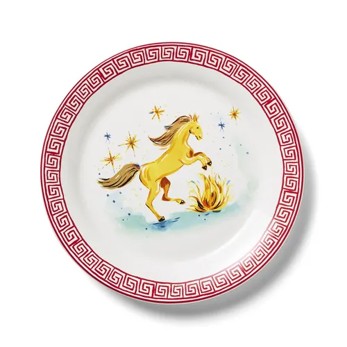 Sur La Table Lunar New Year Horse Salad Plate