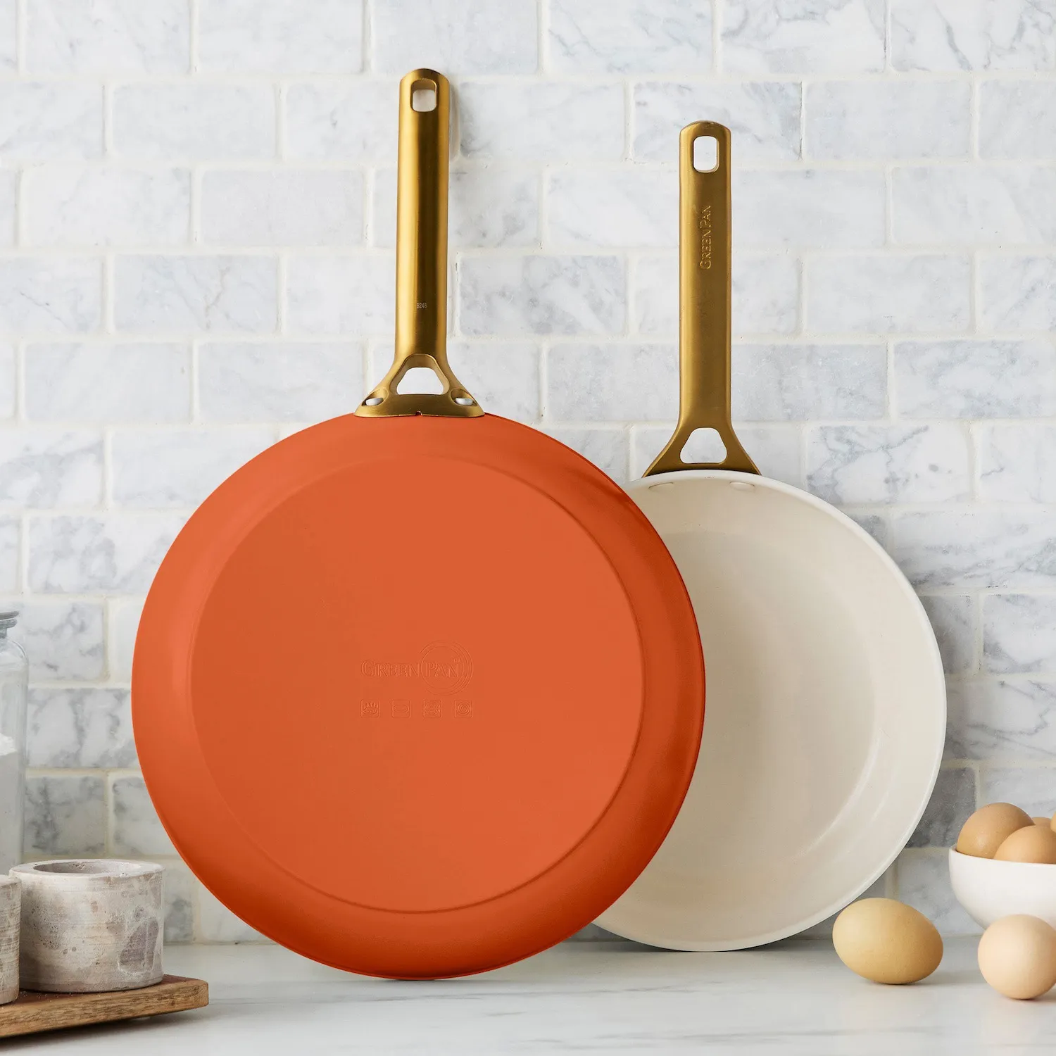 GreenPan Reserve Pro Skillets, Set of 2