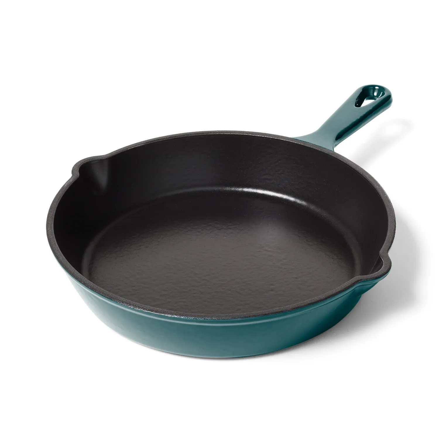 Sur la table Enameled Cast Iron Skillet, 8"