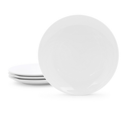 Coupe Salad Plates, Set of 4 These plates are the perfect size and weight