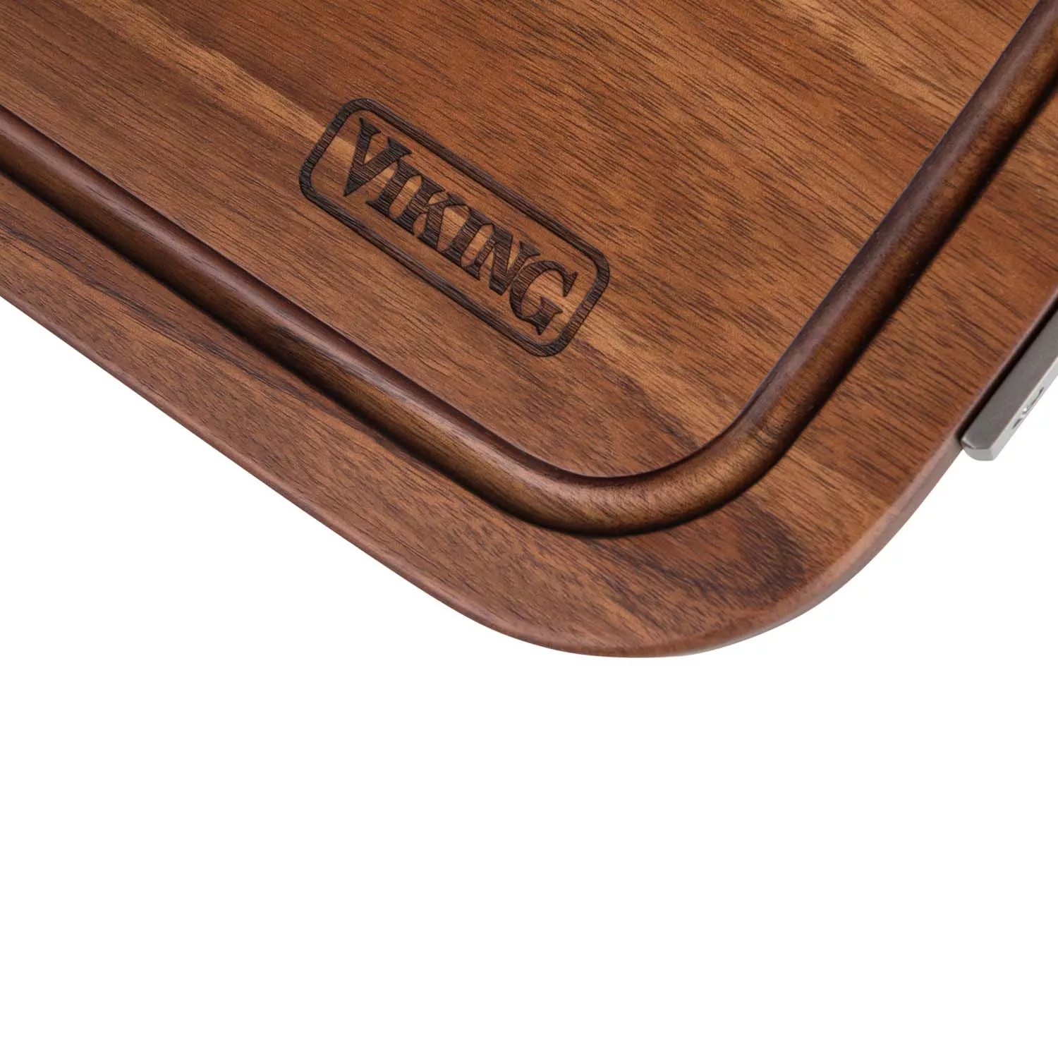 Viking Acacia Wood XL Carving Board with Juice Groove