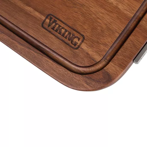 Viking Acacia Wood XL Carving Board with Juice Groove