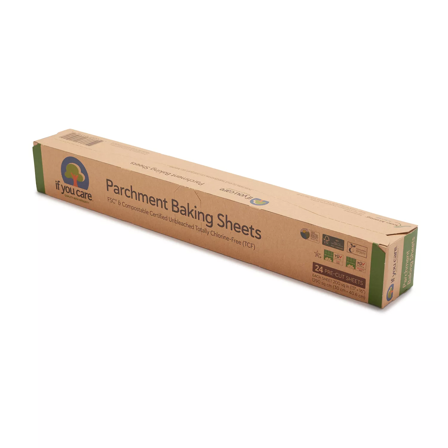 50 Count Parchment Paper Sheets Unbleached Baking Sheets Precut