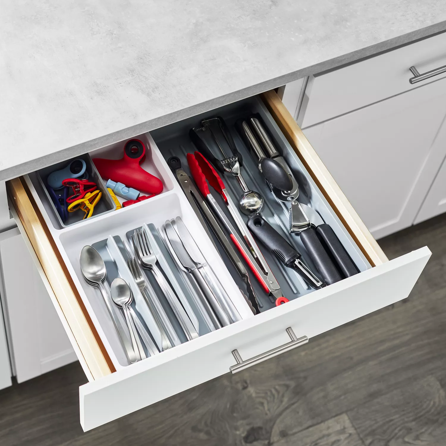 OXO Expandable Utensil Drawer Organizer