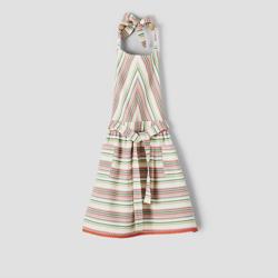 Sur La Table Orchid Woven Stripe Apron