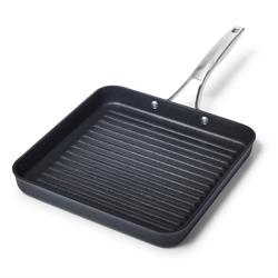 Calphalon Premier Hard Anodized Nonstick Square Grill Pan, 11"