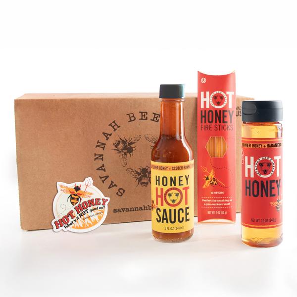 Savannah Bee Company Hot Honey Gift Set