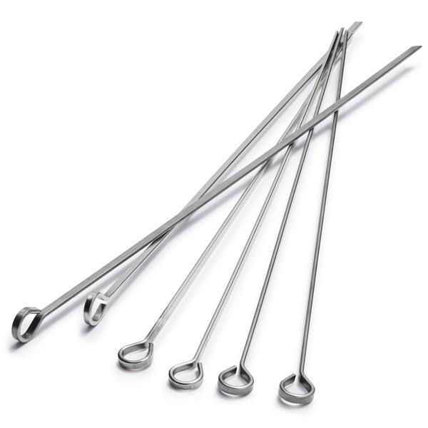 Sur La Table Stainless Steel Skewers, Set of 6