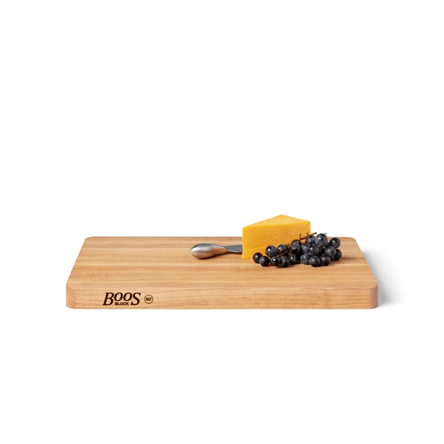 John Boos Maple Edge-Grain Reversible Cutting Board w/ Eased Corners, 1.25" Thick