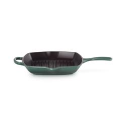 Le Creuset Signature Square Grill, 10.25"