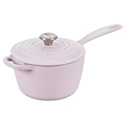 Le Creuset Signature Saucepan, 2.25 qt. I cook oatmeal occasionally in this vessel and it seems to turn out creamier