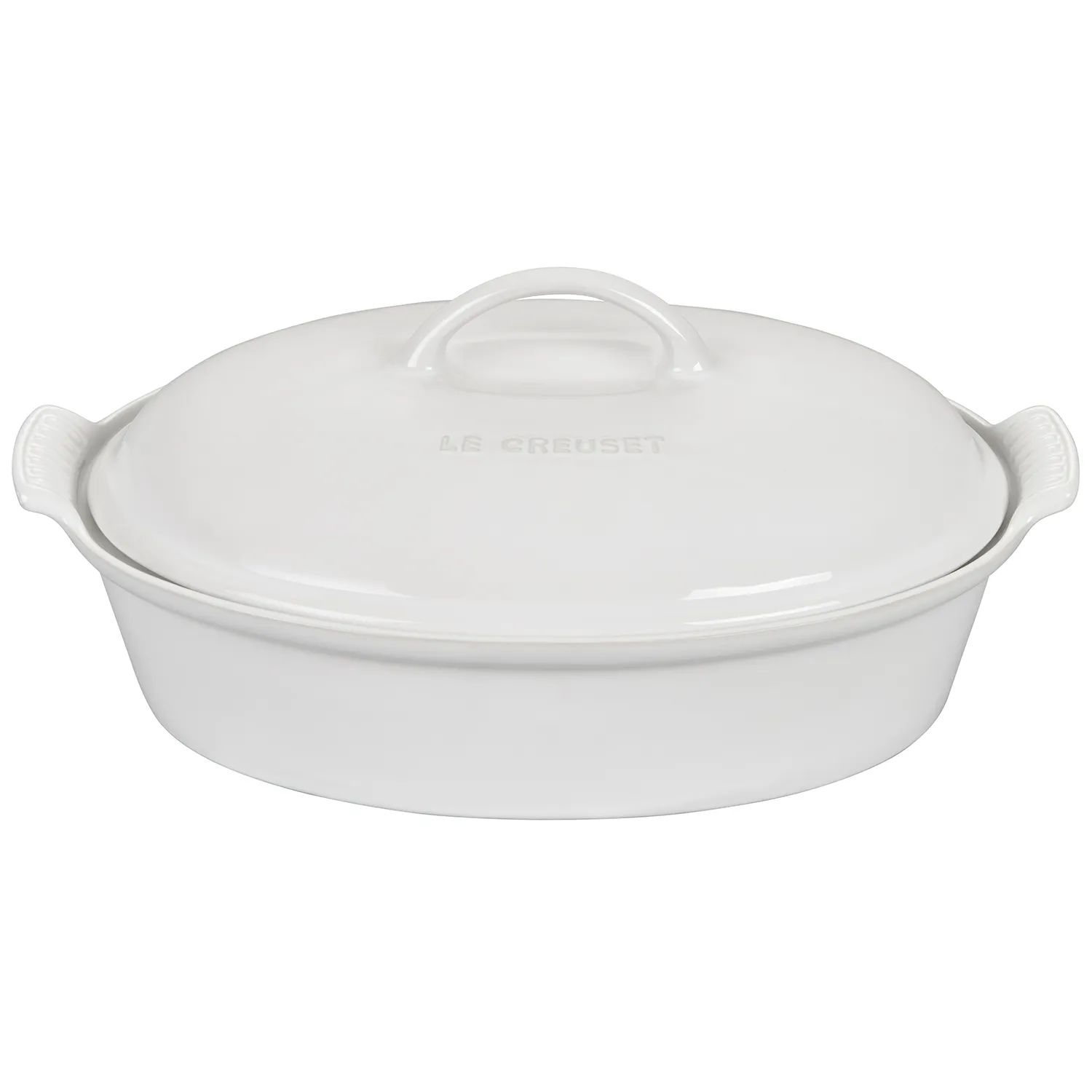 Le Creuset Heritage Covered Oval Casserole, 4 qt.