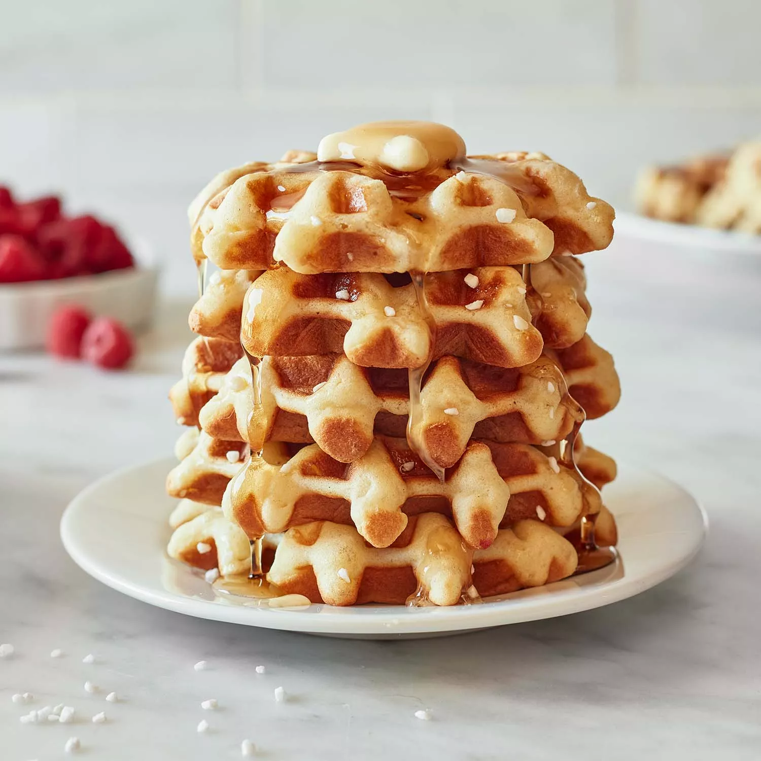 Gaufres Fourrées (Little Sugar Waffles) and Rustic French Cooking Made Easy  - Tara's Multicultural Table