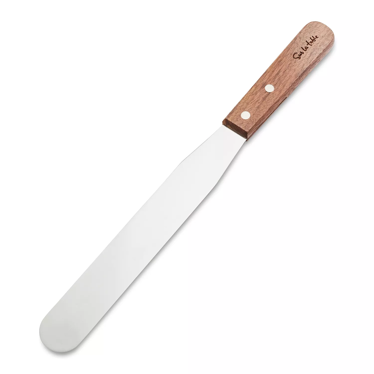 Sur La Table Straight Wood-Handle Icing Spatula, 8"