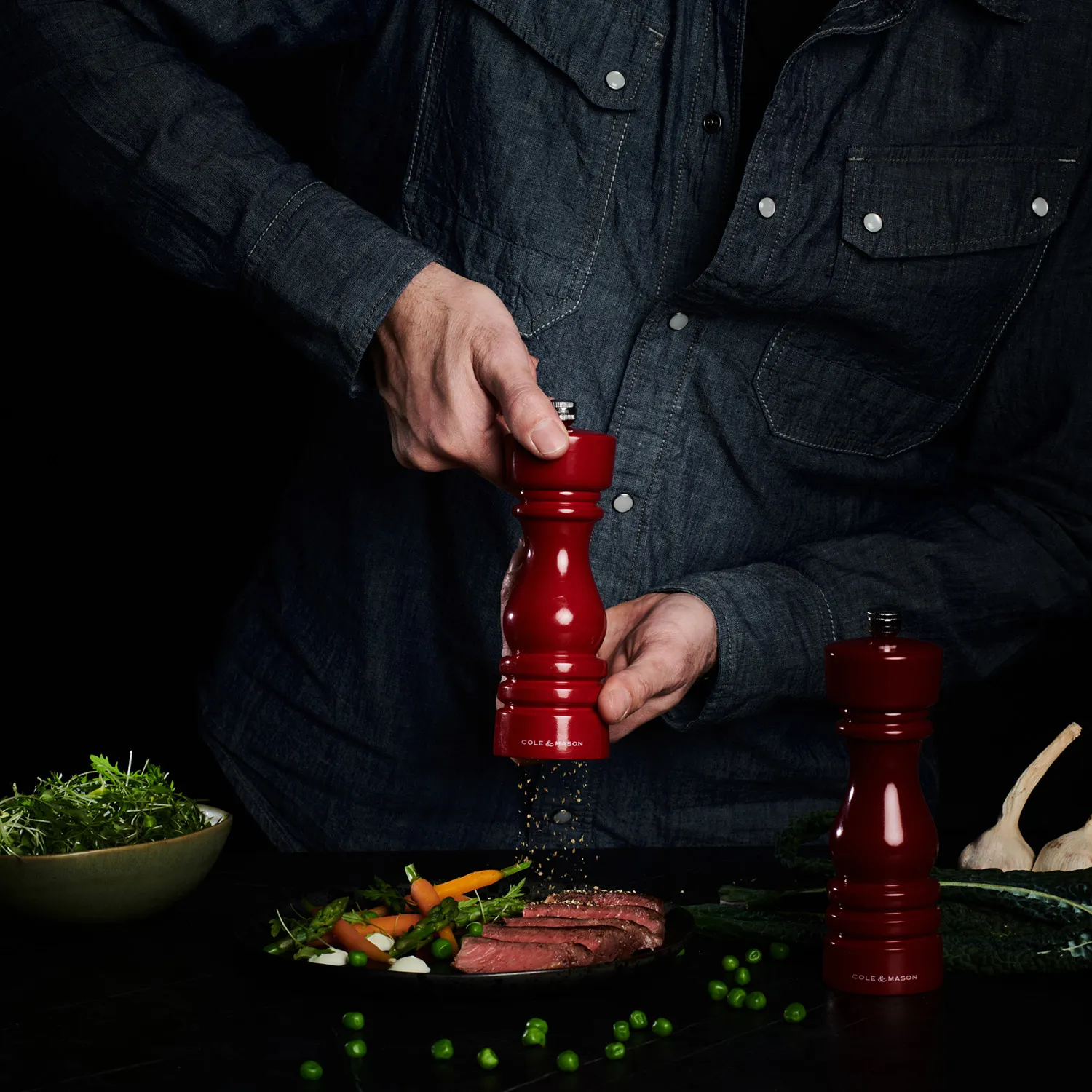 Cole & Mason London Pepper Mills, 7" 