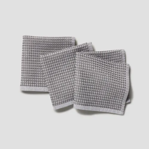 Sur La Table Essential Waffle-Weave Dishcloths, Set of 3