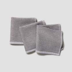 Sur La Table Essential Waffle-Weave Dishcloths, Set of 3