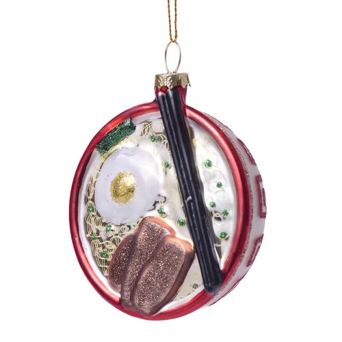 Sur la table Ramen Ornament