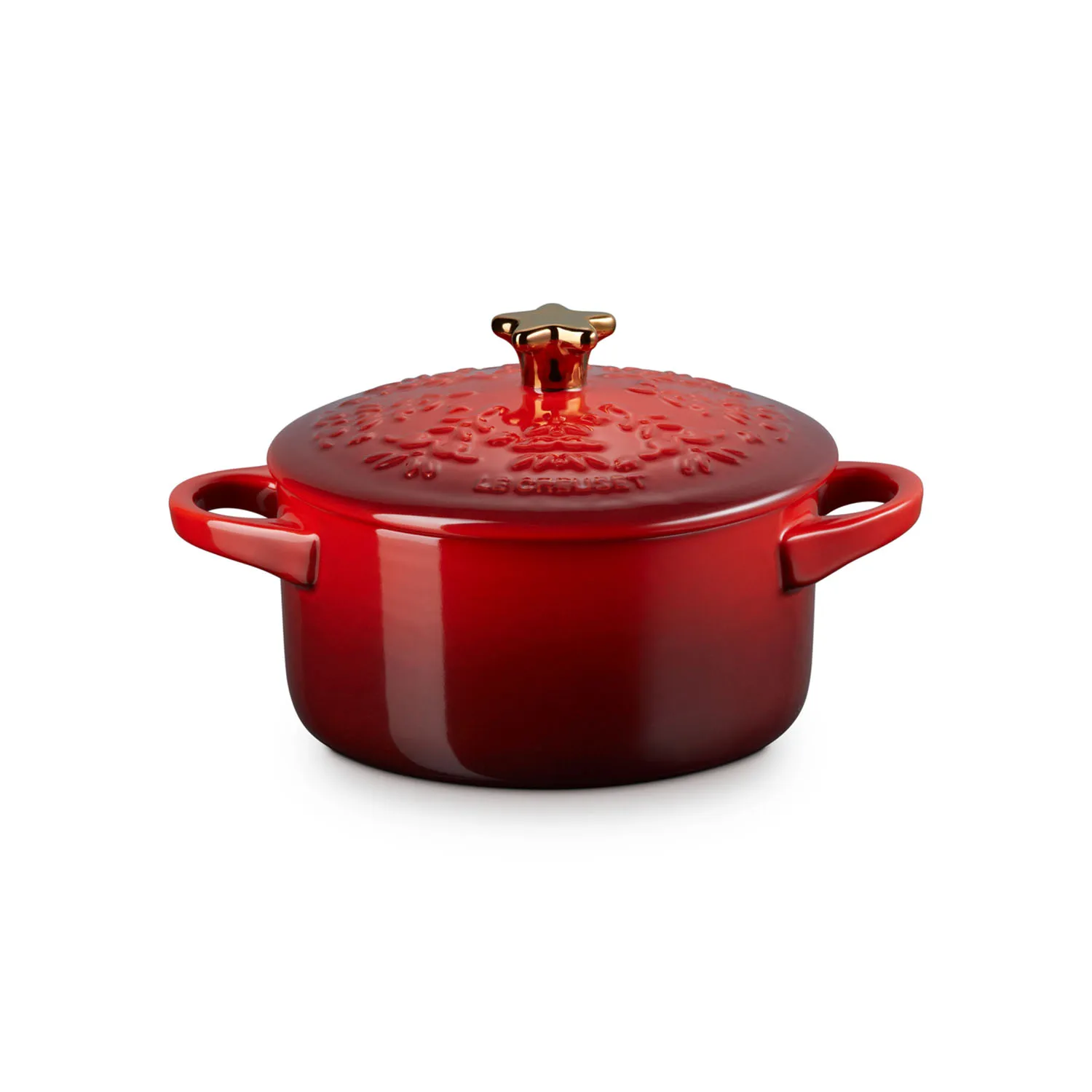 Le Creuset Stoneware Mini Cocotte with Star Knob, 24 oz.