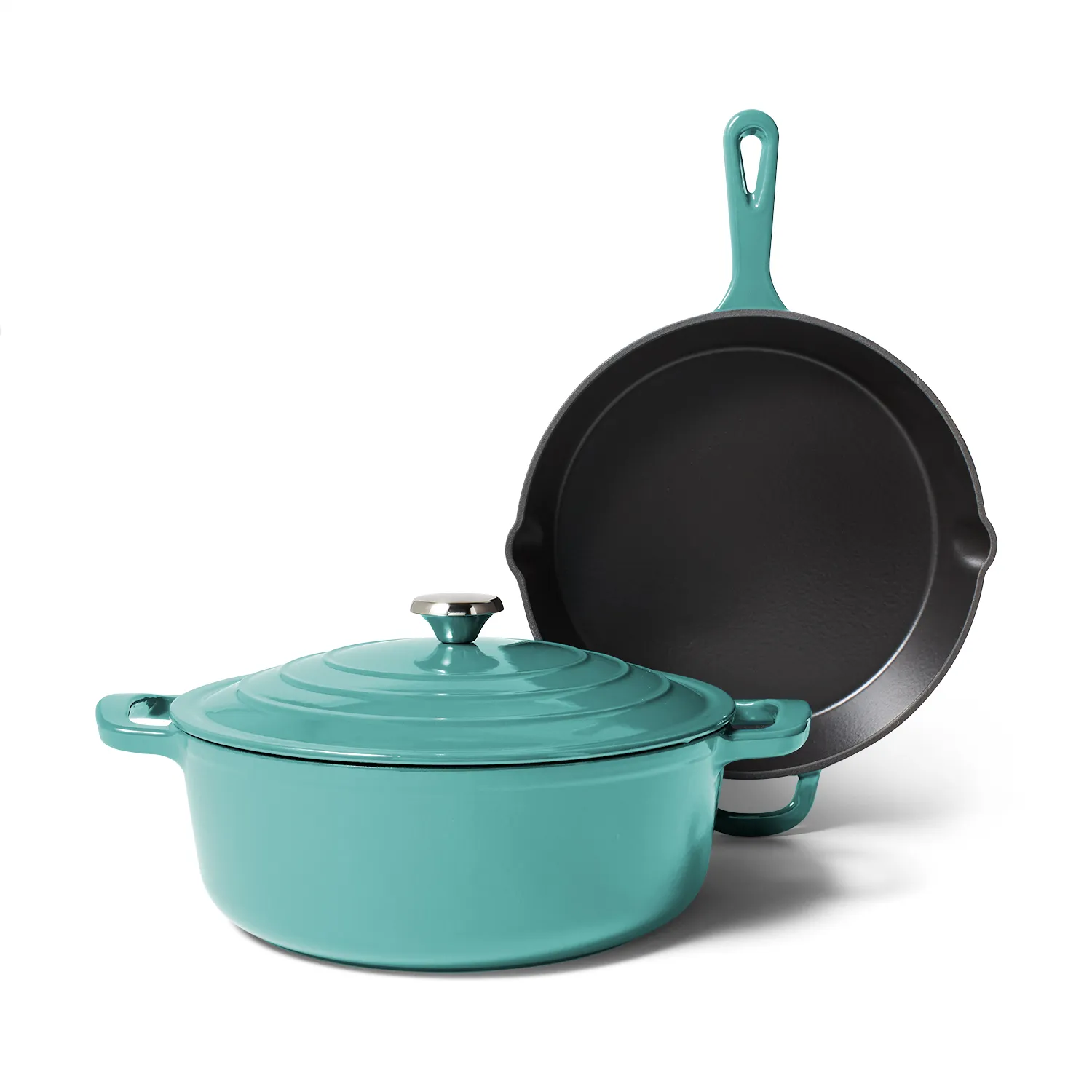 Sur la table Enameled Cast Iron 3-Piece Set
