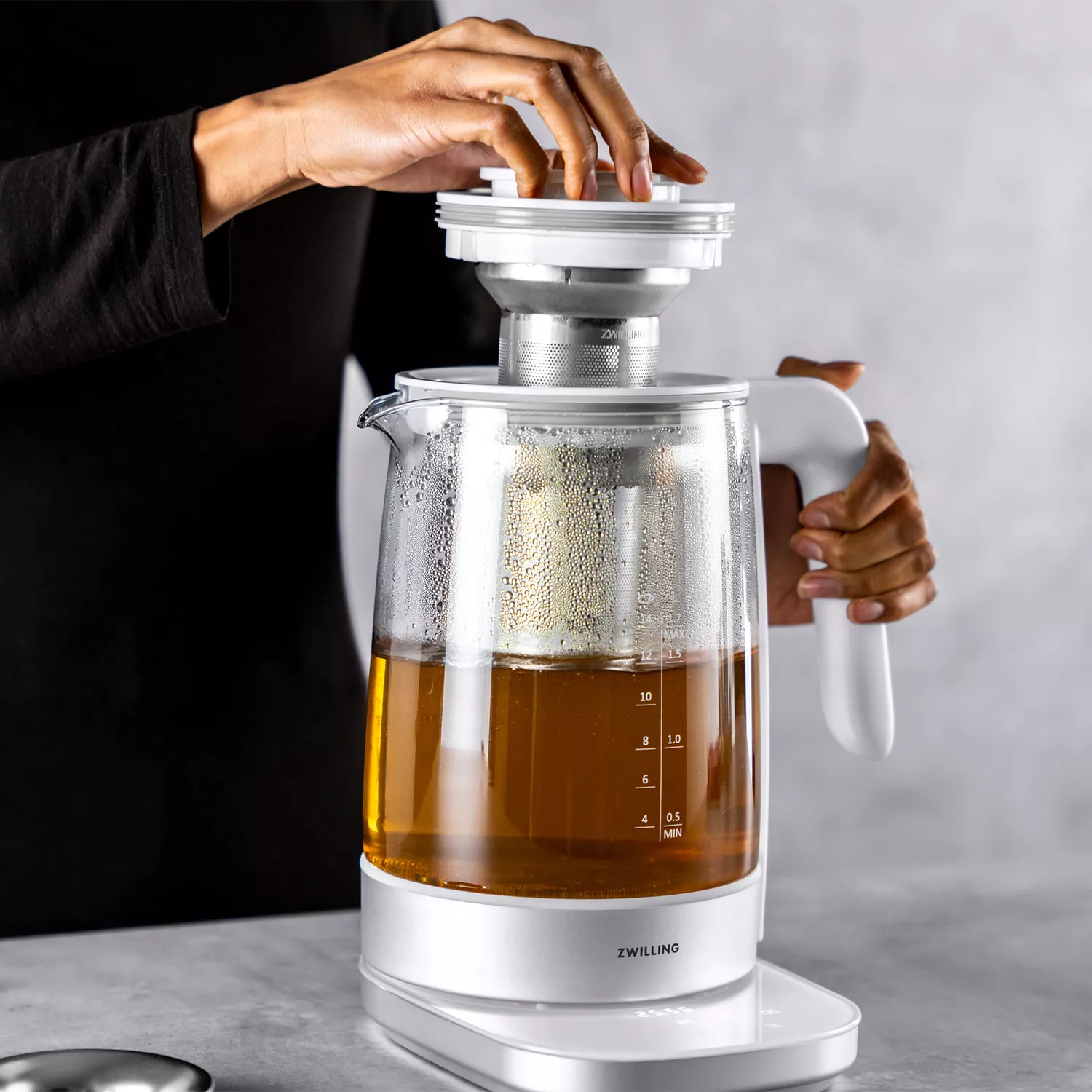 ZWILLING Enfinigy Glass Tea Kettle