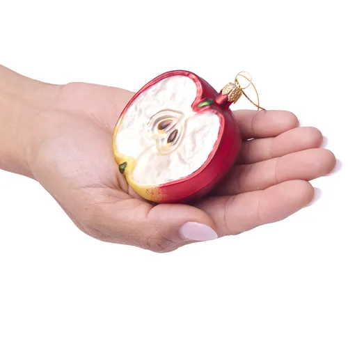 Sur la table Red Apple Ornament