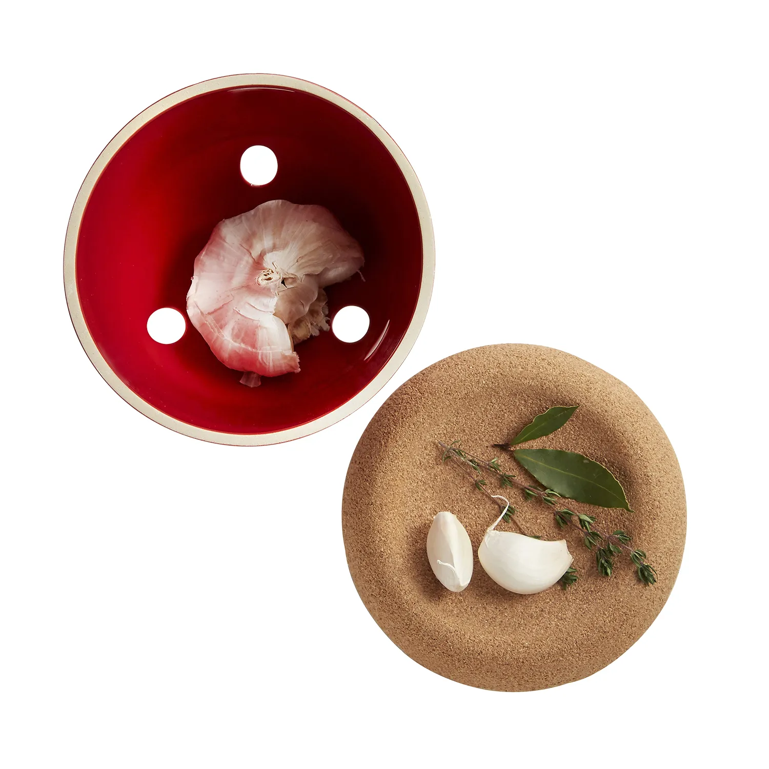  Emile Henry Garlic Pot
