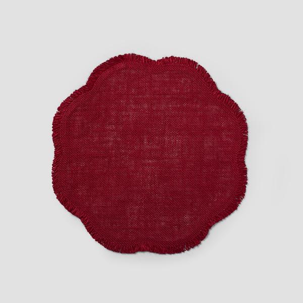 Sur La Table Scalloped Jute Placemat