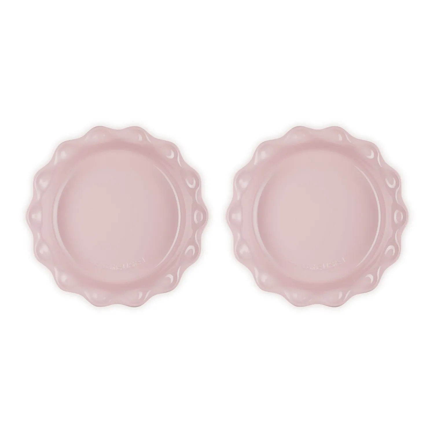 Le Creuset Heritage 2-Piece Fluted Pie Dish Set, 9"