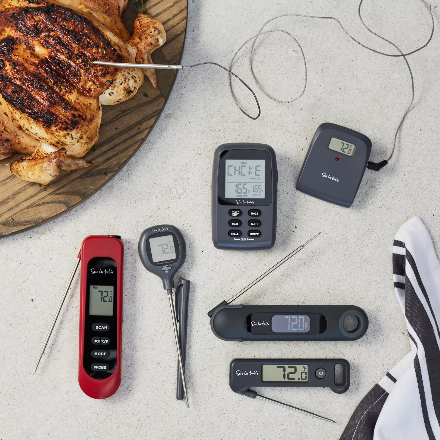 Leave-In Meat Thermometer