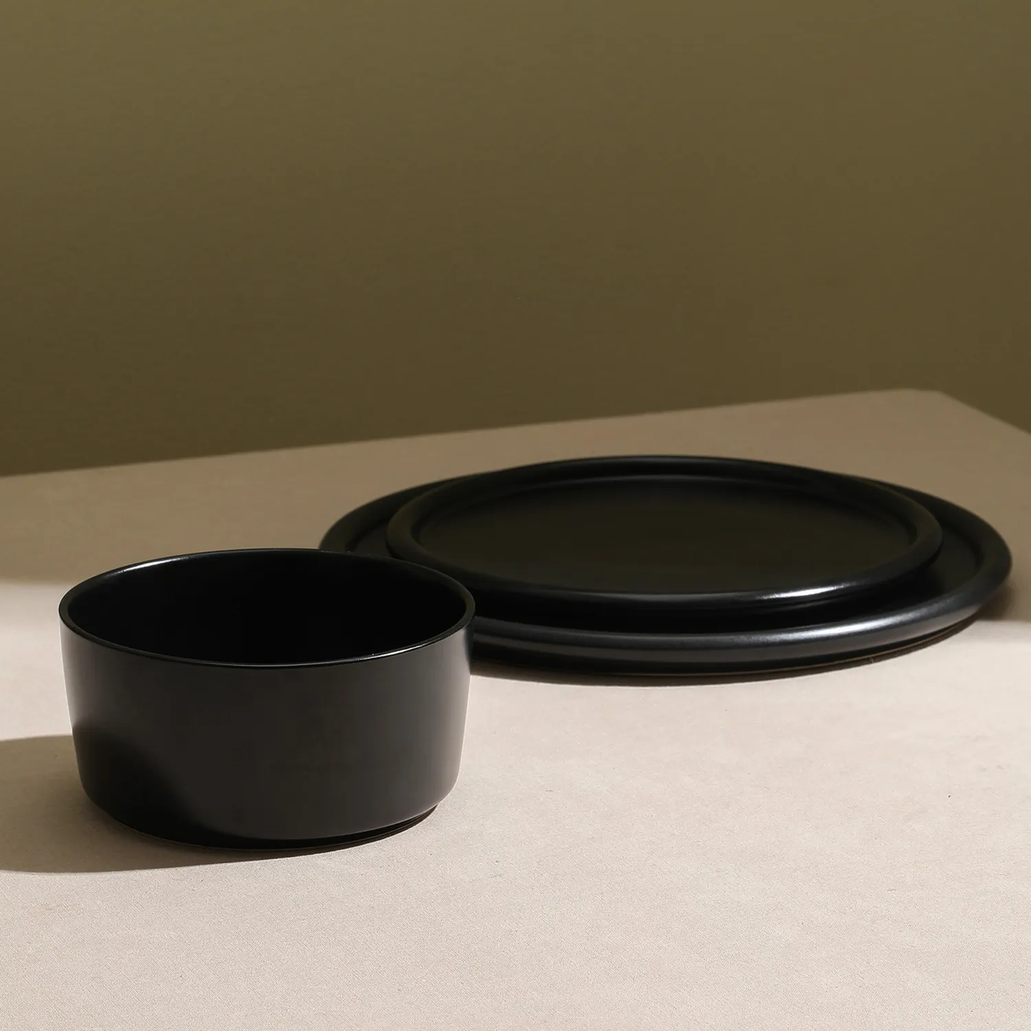 Stone Lain Eden Stoneware 12-Piece Dinnerware Set