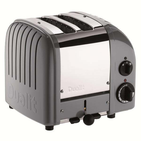 Dualit Cobble-Gray NewGen 2-Slice Toaster