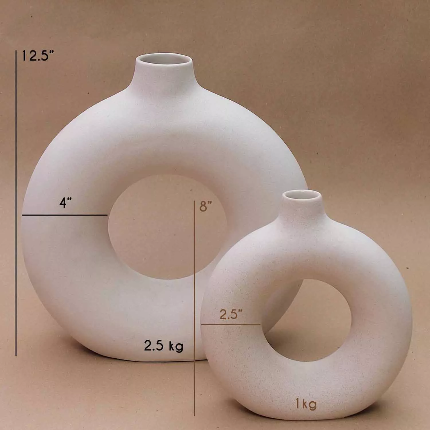Osmos Studio Off-White Big Polo Vase