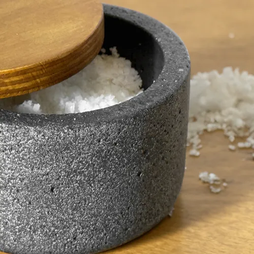 Verve Culture Colima Sea Salt with Salt Cellar