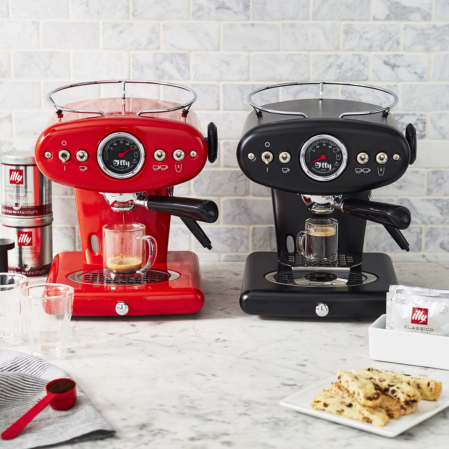 Illy X1 Anniversary ESE & Ground Espresso Machine