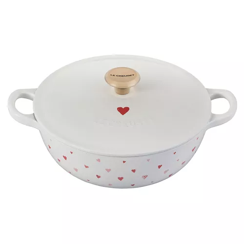 Le Creuset L’Amour Cast-Iron Soup Pot with Lid, 2.75 qt.