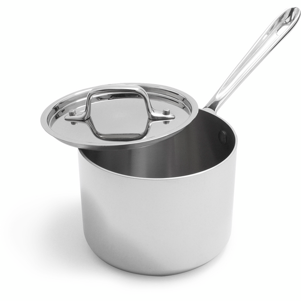 1 Removable Handle VIVALP L9434S14 Set of 3 Saucepans Stainless Steel Suitable for All Heat Sources Including Induction 