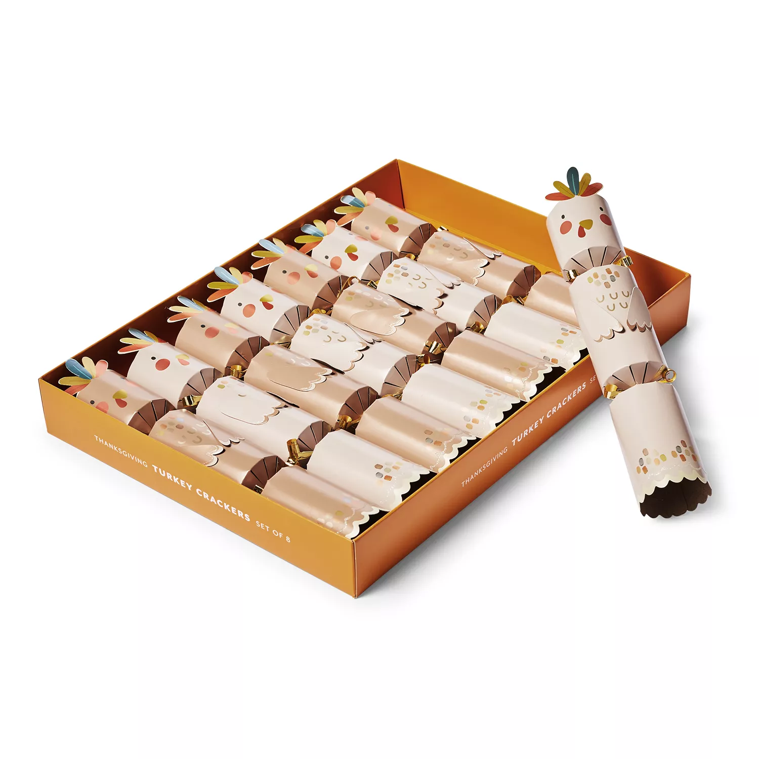  Sur La Table Turkey Crackers, Set of 8