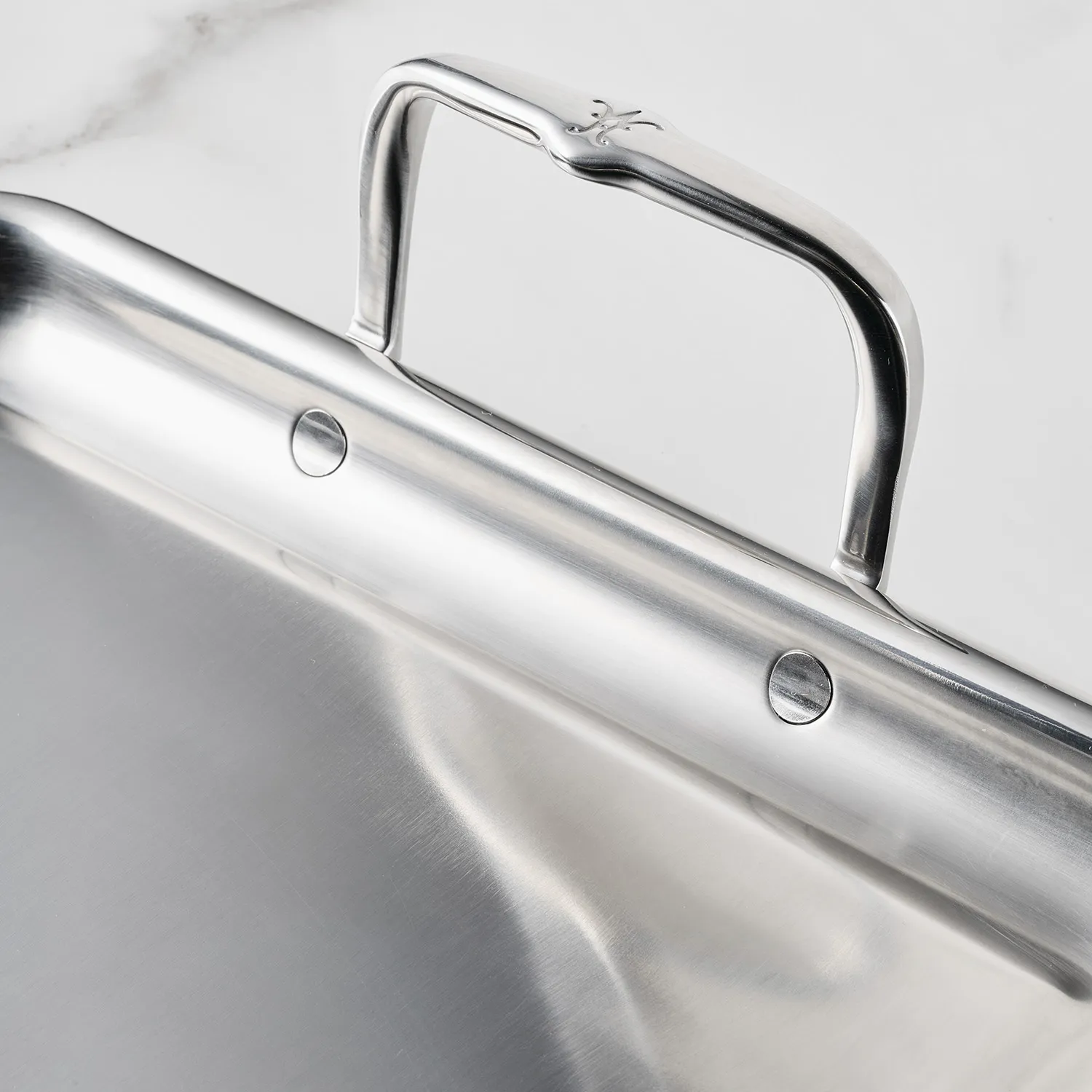 Hestan Provisions Stainless Steel Double Burner Griddle