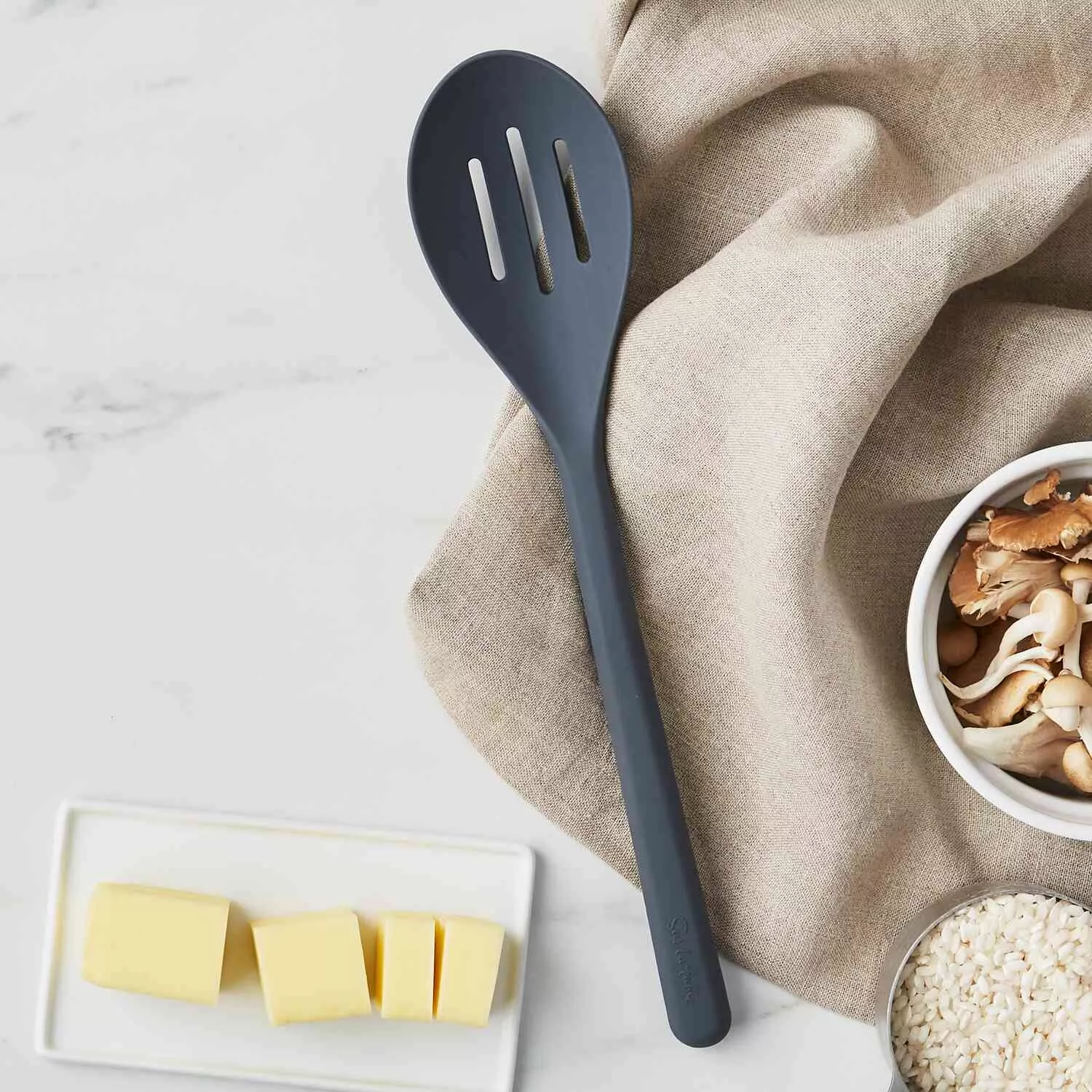 Sur La Table Slotted Silicone Spoon
