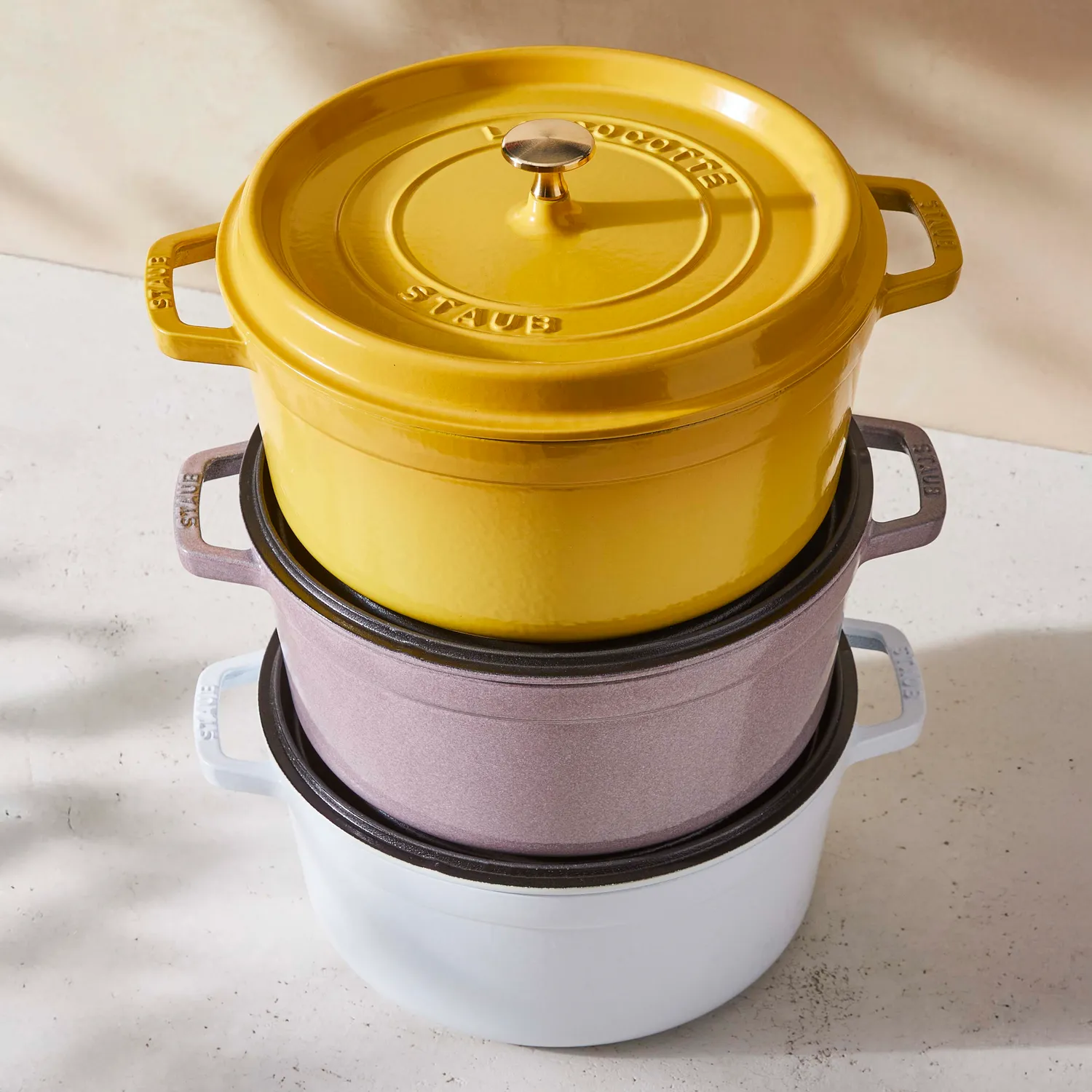 Staub Round Dutch Oven, 4 qt.