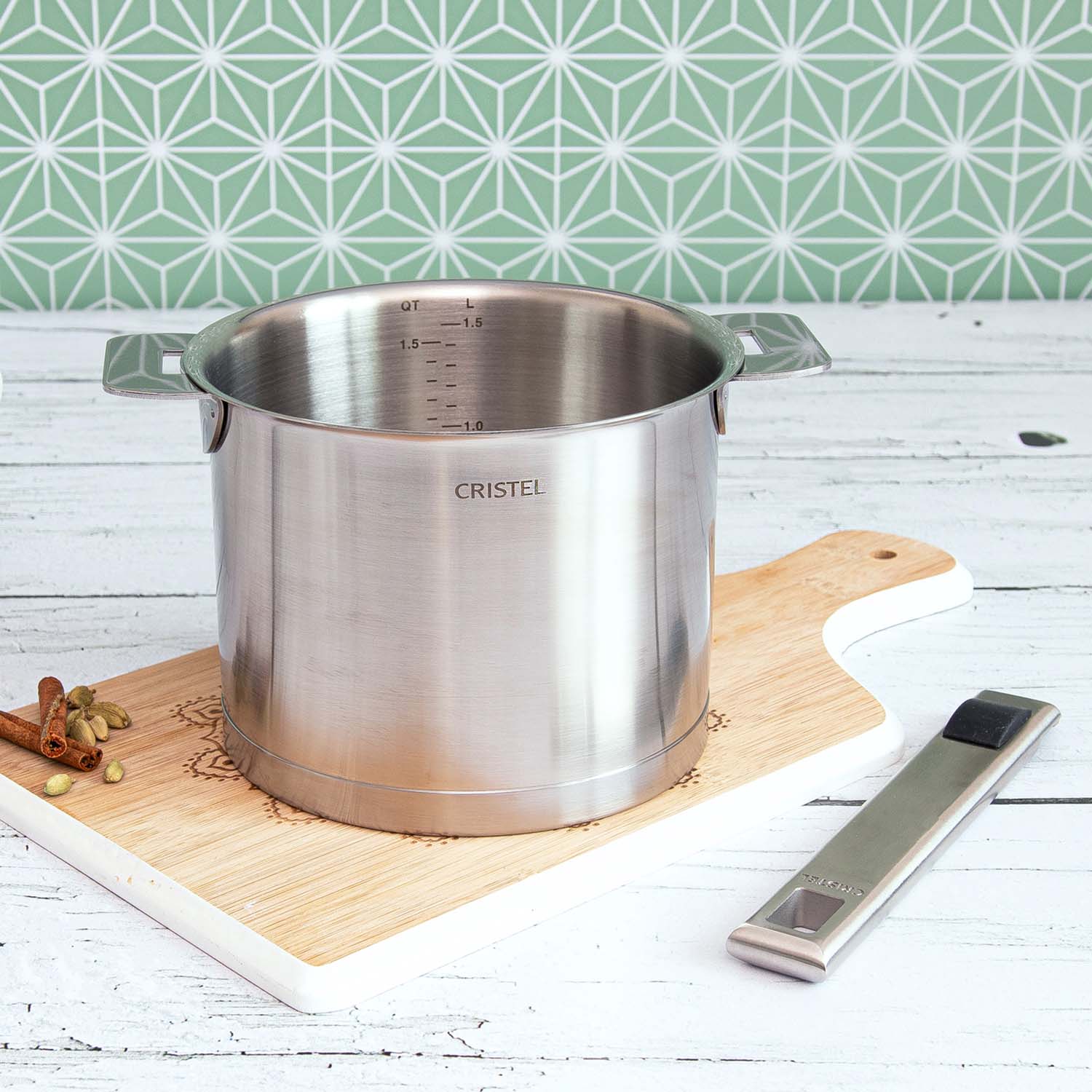 Cristel Strate Milkpot, 1.5 qt.