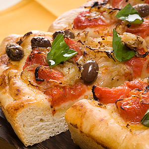 Pizza della Riviera di ponente (Piscialandrea) - Pizza Riviera di Ponente style