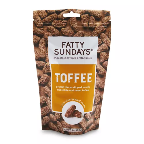 Milk Chocolate Toffee Pretzel Bites