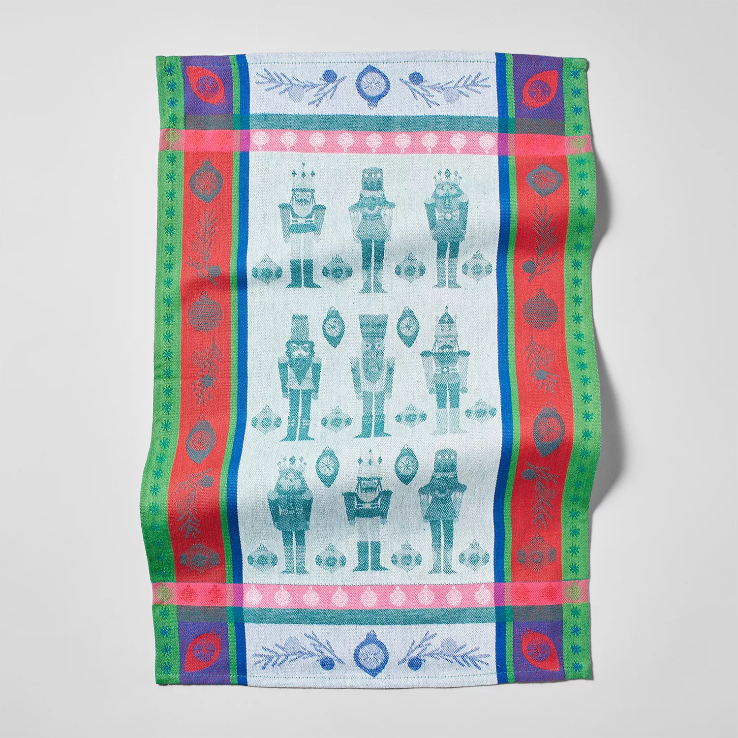 Sur La Table Christmas Plaid Kitchen Towel