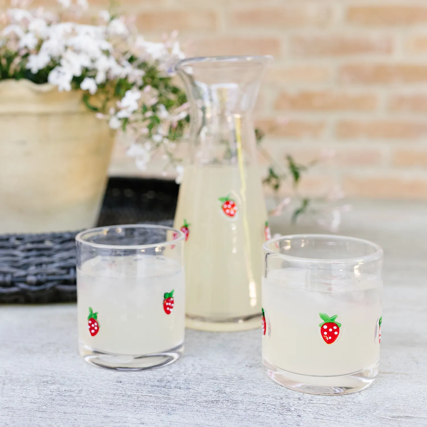 Sur La Table Strawberry Icon Carafe