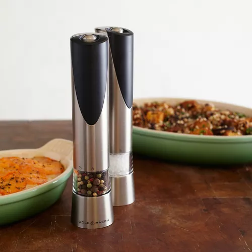 Cole & Mason Black Richmond Electric Mill Gift Set