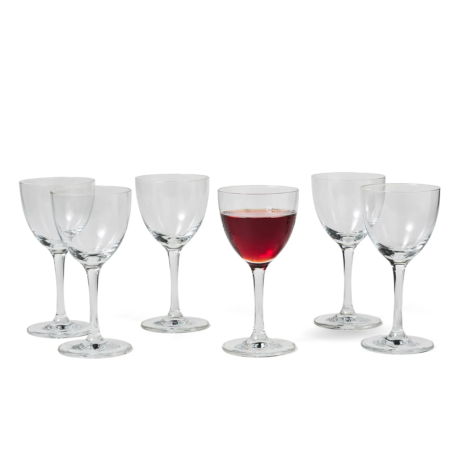 Sur la table Chateau Nick & Nora Cocktail Glasses, Set of 6