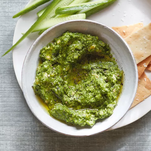Roasted Garlic Cashew Dip