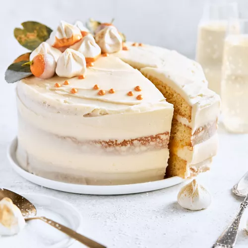 Citrus Champagne Layer Cake